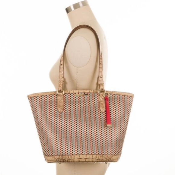 Brahmin Sand Melbourne Ridgemont Medium Bowie NWT - Picture 4 of 5